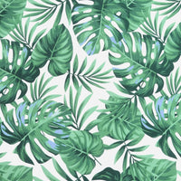 Thumbnail for Gartenbank-Auflagen 2 Stk. Blattmuster 100x50x7cm Oxford-Gewebe