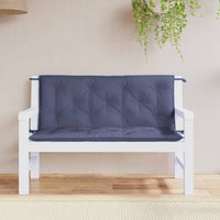 Thumbnail for Gartenbank-Auflagen 2 Stk. Marineblau 120x50x7 cm Oxford-Gewebe