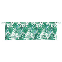 Thumbnail for Gartenbank-Auflagen 2 Stk. Blattmuster 150x50x7cm Oxford-Gewebe