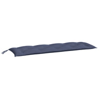 Thumbnail for Gartenbank-Auflagen 2 Stk. Marineblau 150x50x7 cm Oxford-Gewebe