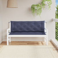 Thumbnail for Gartenbank-Auflagen 2 Stk. Marineblau 150x50x7 cm Oxford-Gewebe