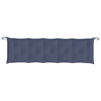 Thumbnail for Gartenbank-Auflagen 2 Stk. Marineblau 180x50x7 cm Oxford-Gewebe
