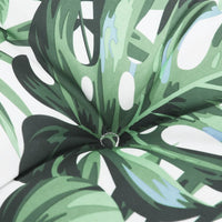Thumbnail for Gartenbank-Auflagen 2 Stk. Blattmuster 200x50x7cm Oxford-Gewebe