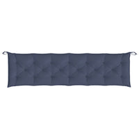 Thumbnail for Gartenbank-Auflagen 2 Stk. Marineblau 200x50x7 cm Oxford-Gewebe