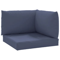 Thumbnail for Palettenkissen 3 Stk. Marineblau Oxford-Gewebe