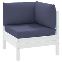 Thumbnail for Palettenkissen 3 Stk. Marineblau Oxford-Gewebe