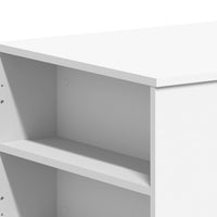 Thumbnail for Couchtisch Weiß 102x55x42 cm Holzwerkstoff