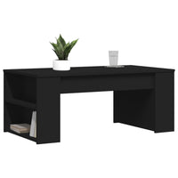 Thumbnail for Couchtisch Schwarz 102x55x42 cm Holzwerkstoff