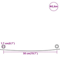 Thumbnail for Abdeckplane Grün Ø 2,6 m 650 g/m²