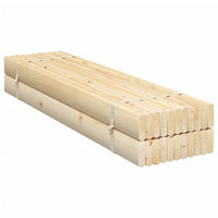 Thumbnail for Lattenrost 90x200 cm Massivholz Kiefer