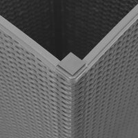 Thumbnail for Pflanzkübel 2 Stk. Hellgrau 32,5x32,5x57 cm PP