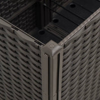 Thumbnail for Pflanzkübel Braun 160x40x53 cm PP