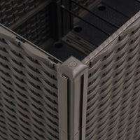 Thumbnail for Pflanzkübel Braun 160x160x53 cm PP