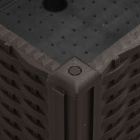 Thumbnail for Pflanzkasten mit Rollen Braun 100x80x54 cm PP