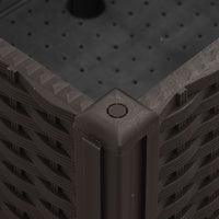 Thumbnail for Pflanzkasten mit Rollen Braun 240x50x54 cm PP