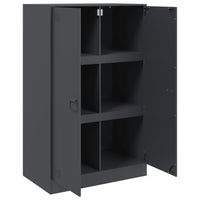 Thumbnail for Sideboard Anthrazit 67x39x107 cm Stahl