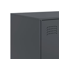 Thumbnail for Sideboard Anthrazit 99x39x73 cm Stahl