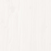 Thumbnail for Massivholzbett ohne Matratze Weiß 140x200 cm Kiefernholz