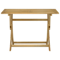 Thumbnail for Gartentisch Klappbar 110x55x75 cm Massivholz Akazie