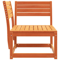 Thumbnail for Garten-Ecksofa Wachsbraun 73x73x78 cm Massivholz Kiefer