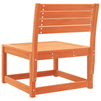 Thumbnail for Gartensofa Wachsbraun Massivholz Kiefer