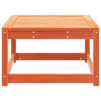 Thumbnail for Gartenhocker Wachsbraun Massivholz Kiefer