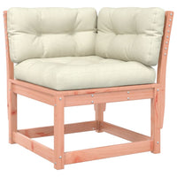 Thumbnail for Garten-Ecksofa mit Kissen 73x73x78 cm Massivholz Douglasie