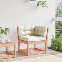 Thumbnail for Garten-Ecksofa mit Kissen 73x73x78 cm Massivholz Douglasie