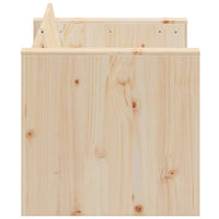 Thumbnail for Gartensofa 2-Sitzer 134x60x62 cm Massivholz Kiefer