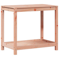 Thumbnail for Pflanztisch mit Ablage 82,5x50x75 cm Massivholz Douglasie