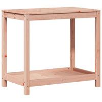 Thumbnail for Pflanztisch mit Ablage 82,5x50x75 cm Massivholz Douglasie