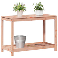 Thumbnail for Pflanztisch mit Ablage 108x50x75 cm Massivholz Douglasie