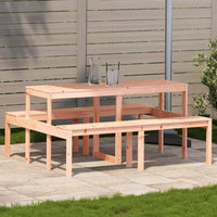 Thumbnail for Picknicktisch 160x134x75 cm Massivholz Douglasie