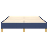 Thumbnail for Bettgestell Blau 120x190 cm Stoff