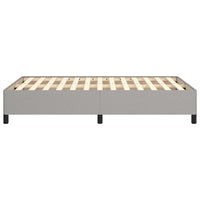 Thumbnail for Bettgestell Hellgrau 120x190 cm Stoff