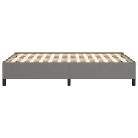 Thumbnail for Bettgestell Dunkelgrau 120x190 cm Stoff