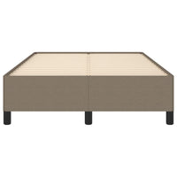 Thumbnail for Bettgestell Taupe 120x190 cm Stoff