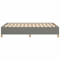 Thumbnail for Bettgestell Dunkelgrau 120x190 cm Stoff