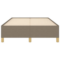 Thumbnail for Bettgestell Taupe 120x190 cm Stoff