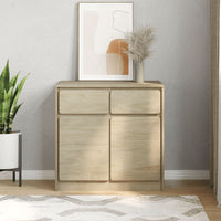 Thumbnail for Sideboard SAUDA Eiche-Optik 80x43x75,5 cm Kiefernholz
