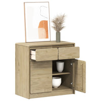 Thumbnail for Sideboard SAUDA Eiche-Optik 80x43x75,5 cm Kiefernholz