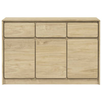 Thumbnail for Sideboard SAUDA Eiche-Optik 114x43x75,5 cm Kiefernholz