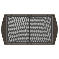 Thumbnail for 4-tlg. Garten-Sofagarnitur mit Kissen Braun Poly Rattan