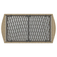 Thumbnail for 4-tlg. Garten-Sofagarnitur mit Kissen Beige Poly Rattan