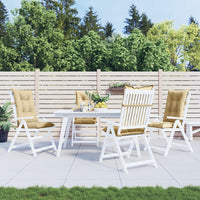 Thumbnail for Hochlehner-Auflagen 4 Stk. Melange Beige 120x50x7 cm Stoff