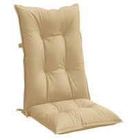 Thumbnail for Hochlehner-Auflagen 6 Stk. Melange Beige 120x50x7 cm Stoff