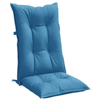 Thumbnail for Hochlehner-Auflagen 6 Stk. Melange Blau 120x50x7 cm Stoff