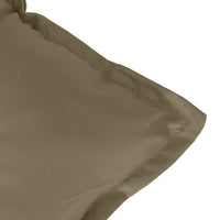 Thumbnail for Hochlehner-Auflagen 6 Stk. Melange Taupe 120x50x7 cm Stoff