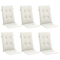 Thumbnail for Hochlehner-Auflagen 6 Stk. Melange Creme 120x50x4 cm Stoff