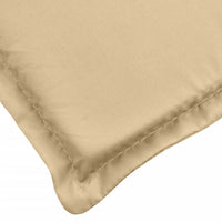 Thumbnail for Hochlehner-Auflagen 2 Stk. Melange Beige 120x50x4 cm Stoff